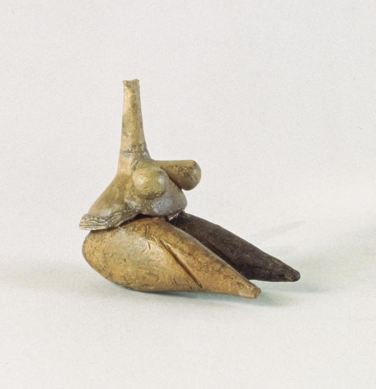 Figurine of a nude woman, known as the 'Venus of Sarab', from Tappeh Sarab, Iran od Prehistoric