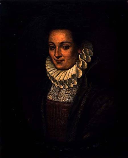 Portrait of Lavinia Fontana or Self Portrait of the Artist od Prospero Fontana