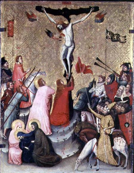 Crucifixion (panel) od Pseudo Jacopino  di Francesco