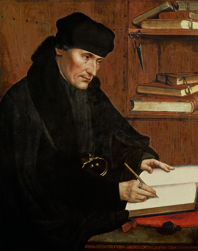 Erasmus of Rotterdam od Quinten Massys