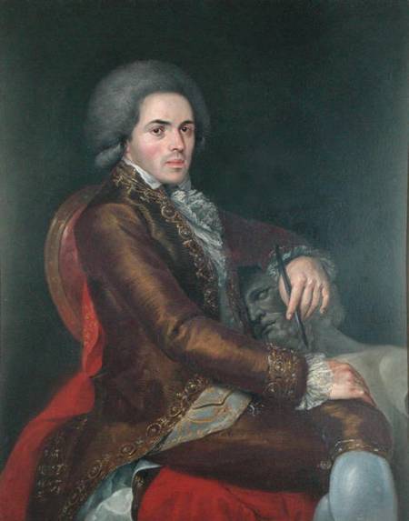 Portrait of Manuel Tolsa od Rafael Ximeno y Planes