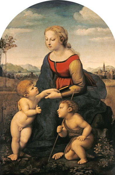 The beautiful gardener od (Raffael) Raffaello Santi