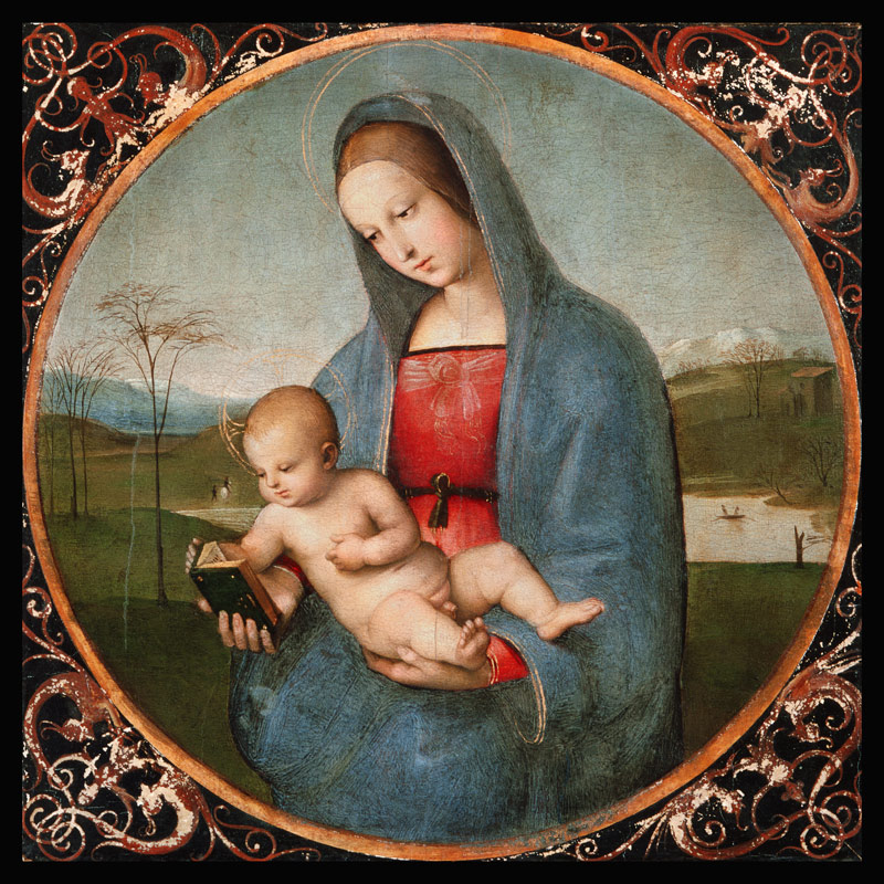 Madonna Conestabile od (Raffael) Raffaello Santi