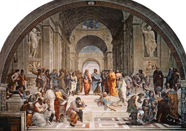 The School of Athens od (Raffael) Raffaello Santi