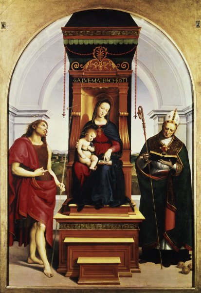 Raphael / Madonna Ansidei / c.1503 od (Raffael) Raffaello Santi