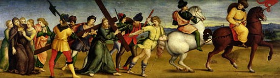 The Procession to Calvary, c.1504-05 od (Raffael) Raffaello Santi