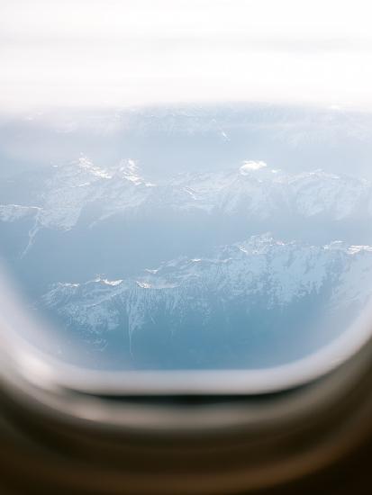 Plane Window View