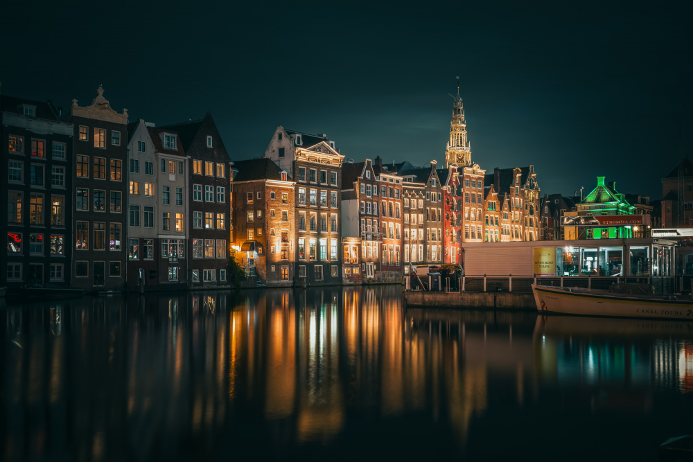 Amsterdam at night od Refat