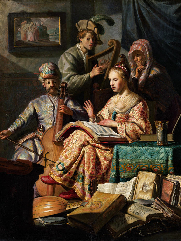 Allegory of Music od Rembrandt van Rijn