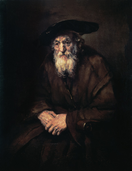 Portrait of an old Jew od Rembrandt van Rijn