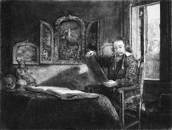 Der Apotheker Abraham Francen od Rembrandt van Rijn