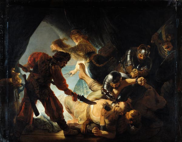 The dazzling Samsons (or: The triumph of the Dalila) od Rembrandt van Rijn