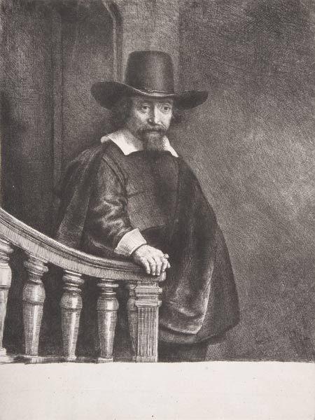 Ephraim Bueno, Jewish Physician od Rembrandt van Rijn