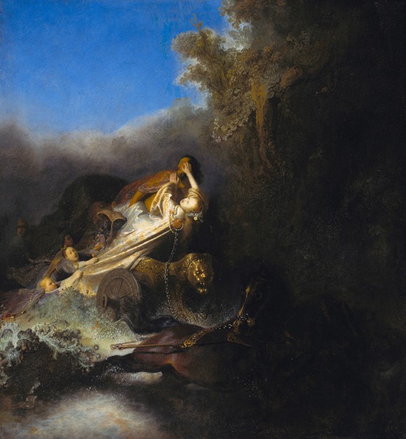 The Abduction of Proserpina od Rembrandt van Rijn