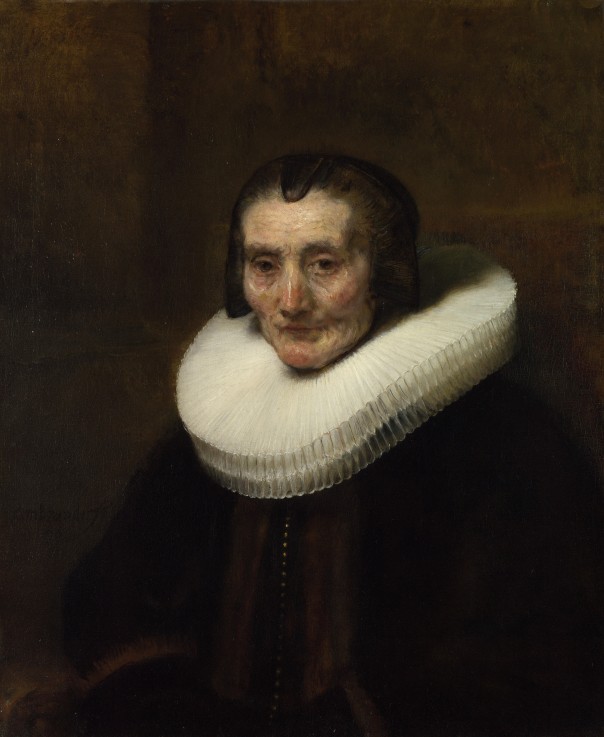 Portrait of Margaretha de Geer, Wife of Jacob Trip od Rembrandt van Rijn