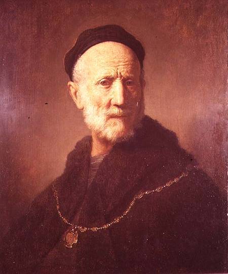 Portrait of Rembrandt's Father od Rembrandt van Rijn