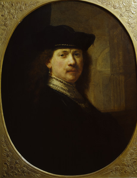 Rembrandt / Portrait of Rembrandt  1637 od Rembrandt van Rijn