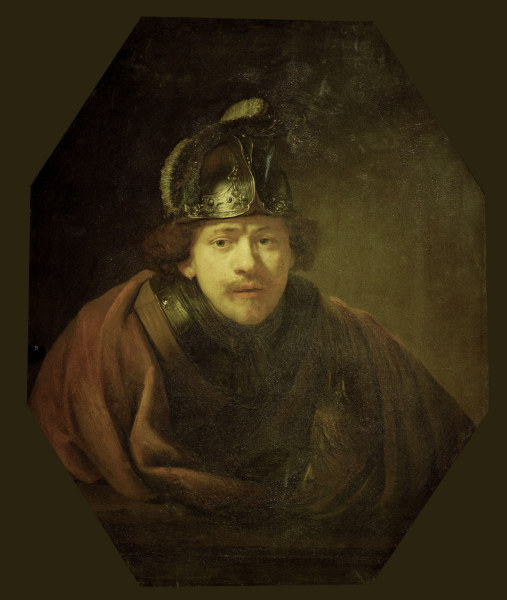 Rembrandt / Self-portrait / Kassel od Rembrandt van Rijn