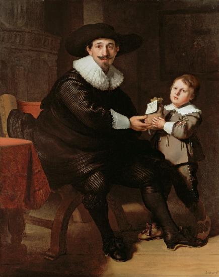 Jean Pellicorne and his son Kaspar