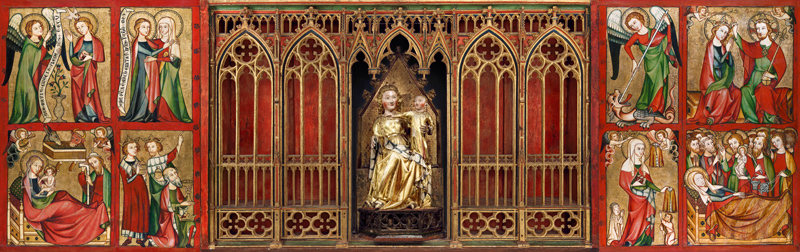 The Wings of the Altenberg Altarpiece od Rheinischer Meister um 1330