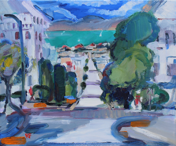 Pacific Heights to the Bay od Richard Fox