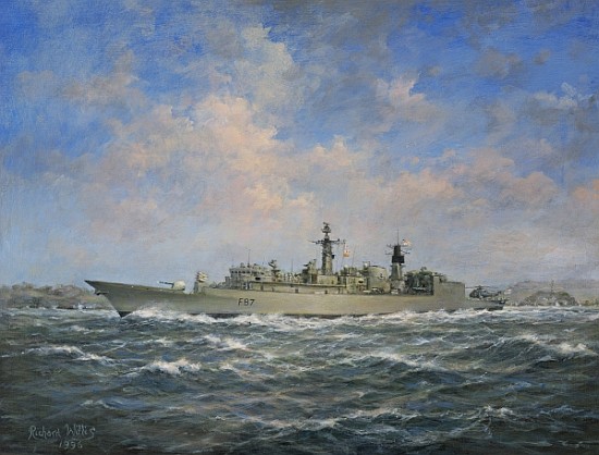 H.M.S. Chatham Type 22 (Batch 3) Frigate, 1996  od Richard  Willis