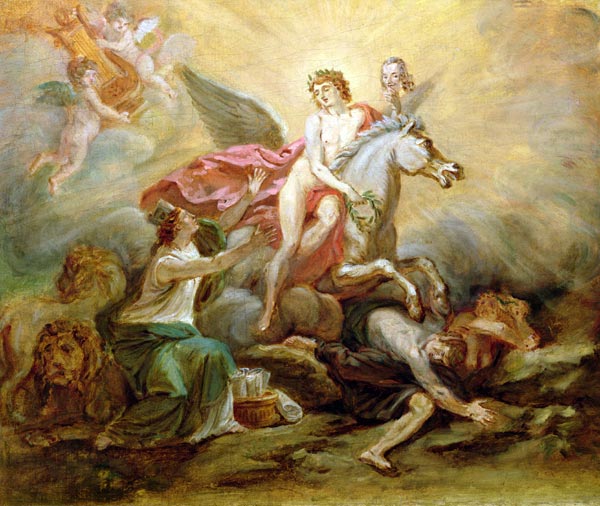 The Apotheosis of Voltaire od Robert Guillaume Dardel