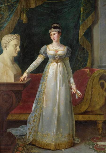 Marie Pauline Bonaparte (1780-1825) Princess Borghese od Robert Lefevre