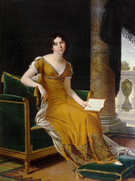 Portrait of Yelizaveta Demidova od Robert Lefevre