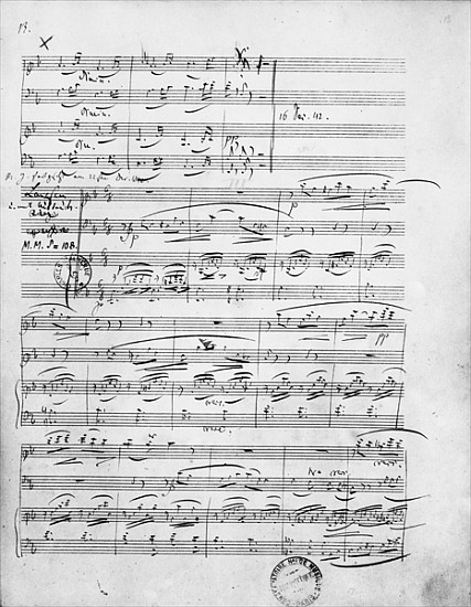 Ms.312, Phantasiestucke, Opus 88, for piano, violin and cello od Robert Schumann