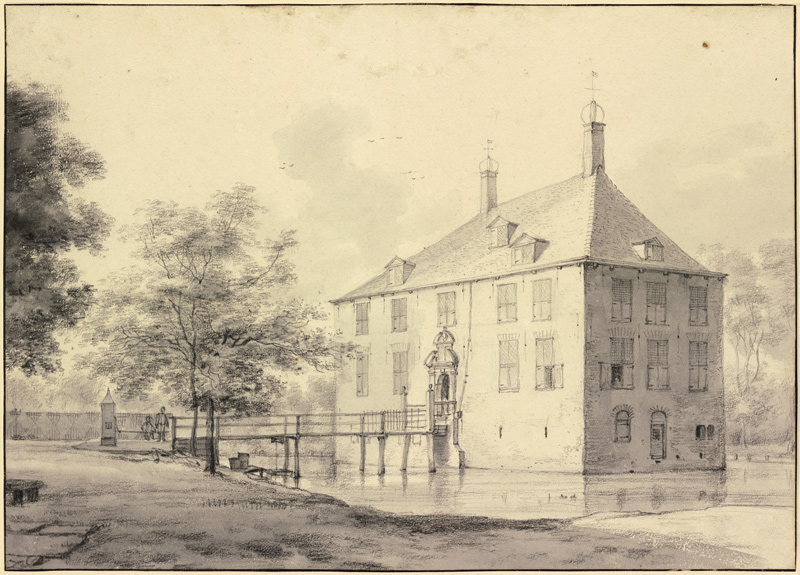 Schloss Poelenburg bei Heemskerk od Roelant Roghman