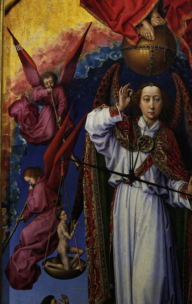 R. van der Weyden, Archangel Michael od Rogier van der Weyden