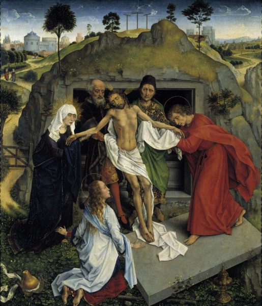 Rogier v.d.Weyden /Lamentation of Christ od Rogier van der Weyden