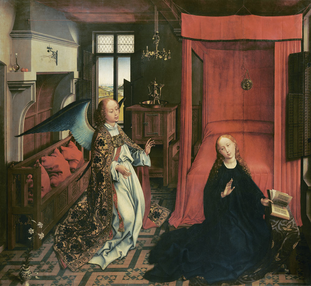The Annunciation od Rogier van der Weyden