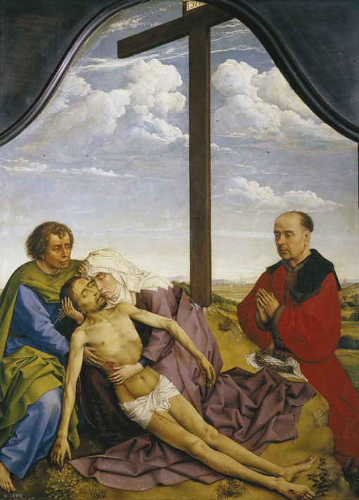 Pietà od Rogier van der Weyden