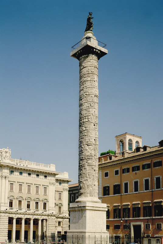 View of Trajan's Column od Roman