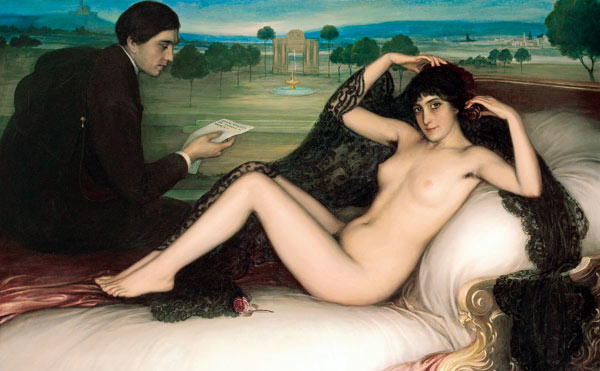 Venus of Poetry od Julio Romero de Torres