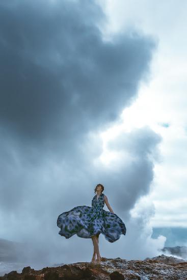 In the mist of the Geyser