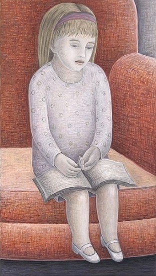 Wee Reader, 2005 (oil on canvas)  od Ruth  Addinall