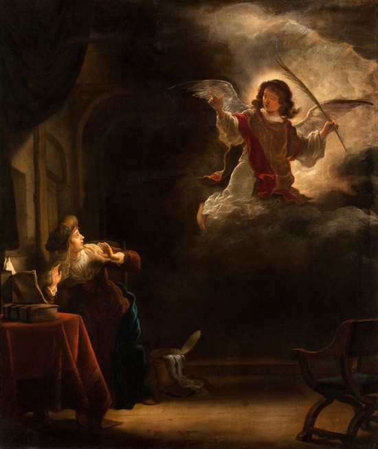 The Annunciation od Salomon Koninck