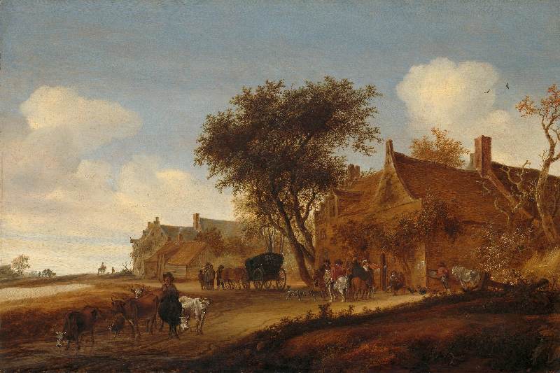  od Salomon van Ruysdael