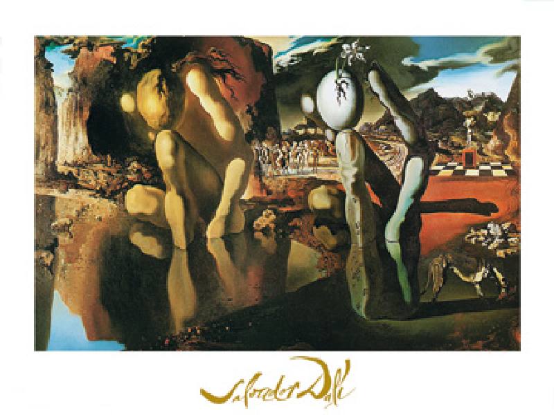 Obraz: Salvador Dali - La metamorfosi di narciso  - (SD-347)