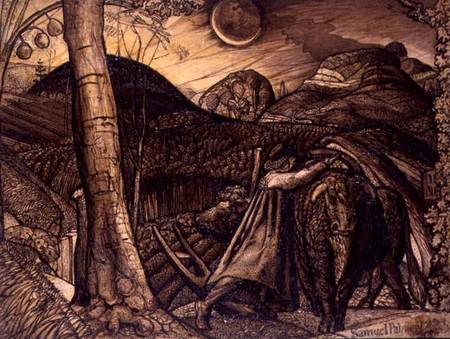 A Rustic Scene od Samuel Palmer