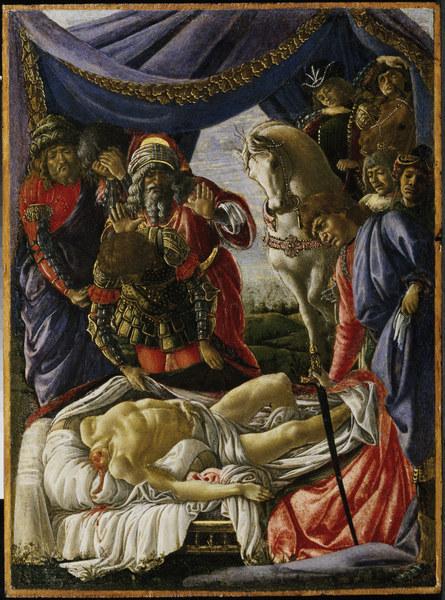 Botticelli, Entdeckung des Holofernes od Sandro Botticelli