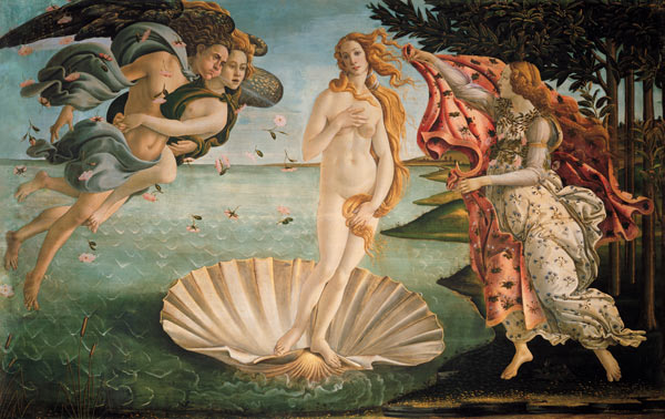 The Birth of Venus od Sandro Botticelli