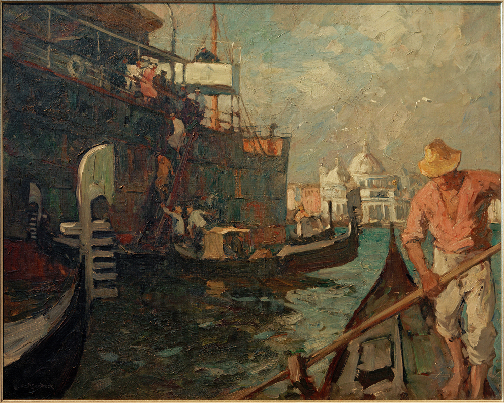 Disembarkment in Venice od Sandrock Leonhard