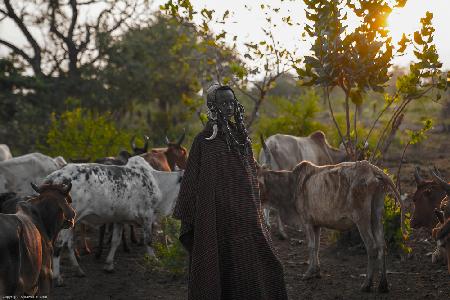 Ethiopian Mursi tribes