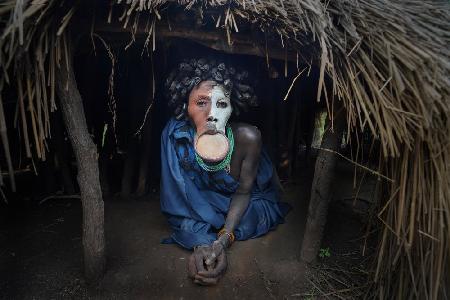 Ethiopian Suri tribes