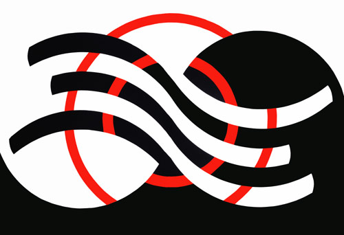 2 red circles od Heike Schenk Arena