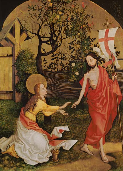 Altarpiece of the Dominicans: Noli Me Tangere, c.1470-80 od (school of) Martin Schongauer